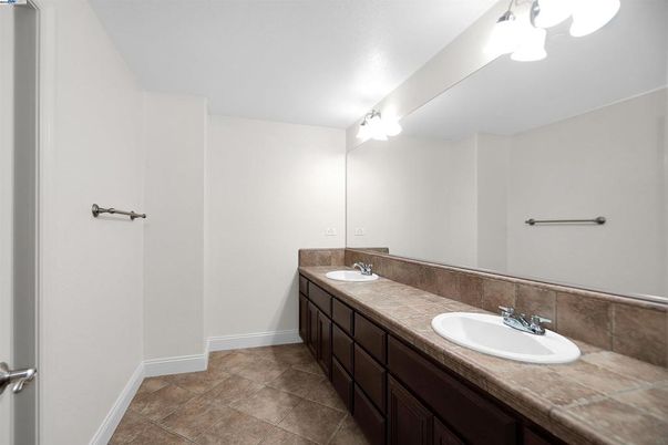 Bathroom, Dual Sink Vanities, Interior, Tile Countertops
