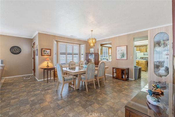 Chandelier, Dining room, Interior