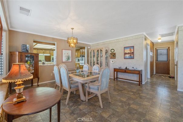 Chandelier, Dining room, Interior