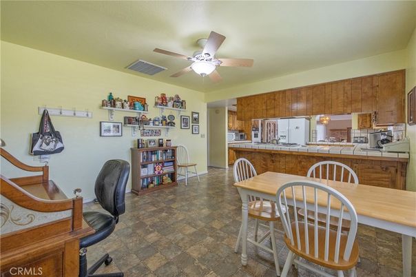 Dining room, Interior, Kitchen, Tile Countertops
