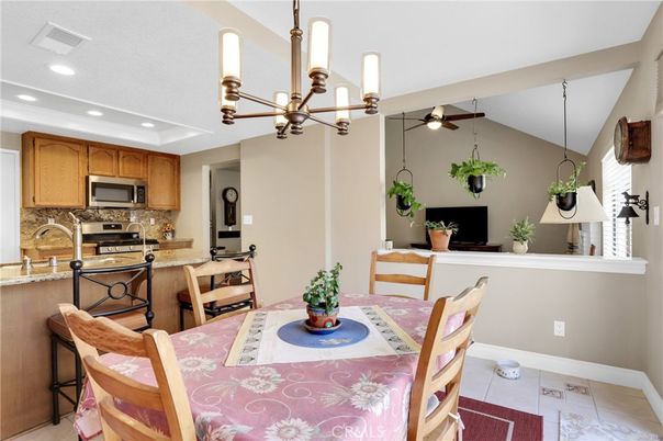 Dining room, Interior, Kitchen, Pendant Lights, Recessed Lighting