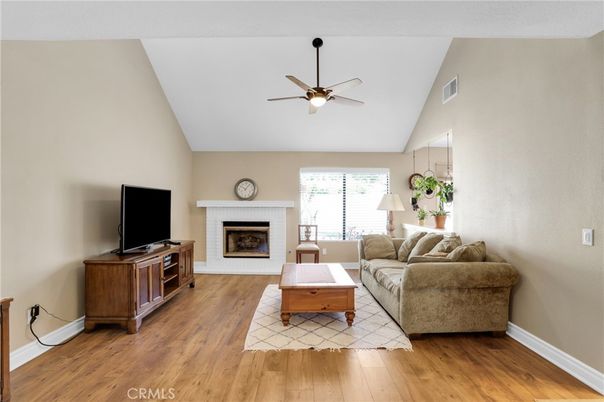 Fireplace, Interior, Living room, Wood Texture Flooring