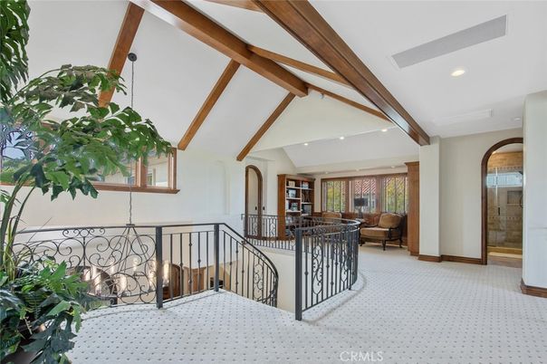 Interior, Recessed Lighting, Wooden Beams