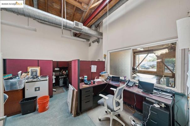 Home Office, Interior, Wooden Beams, Wooden Ceilings