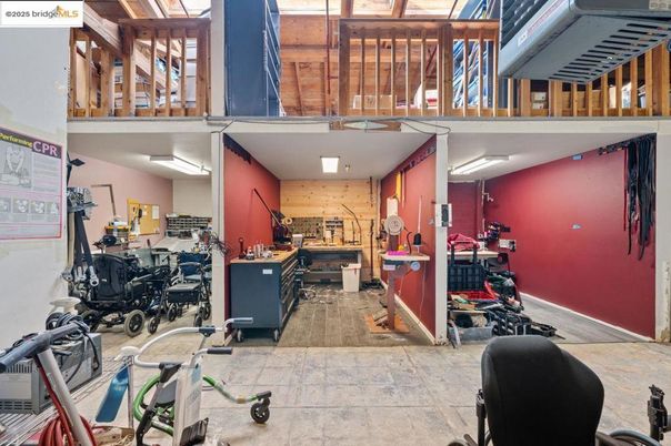 Fitness Equipment, Interior, Wooden Walls