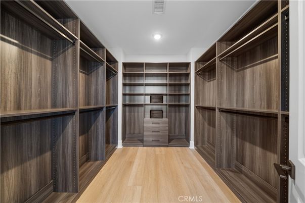 Interior, Recessed Lighting, Walk-in Closets, Wood Texture Flooring