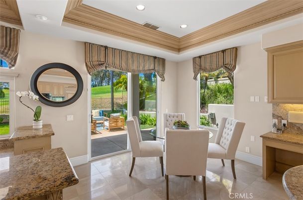 Dining room, Interior, Recessed Lighting