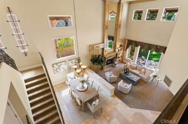 Dining room, Fireplace, Interior, Living room