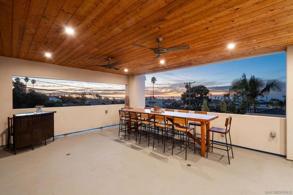 Exterior, Recessed Lighting, Wooden Ceilings