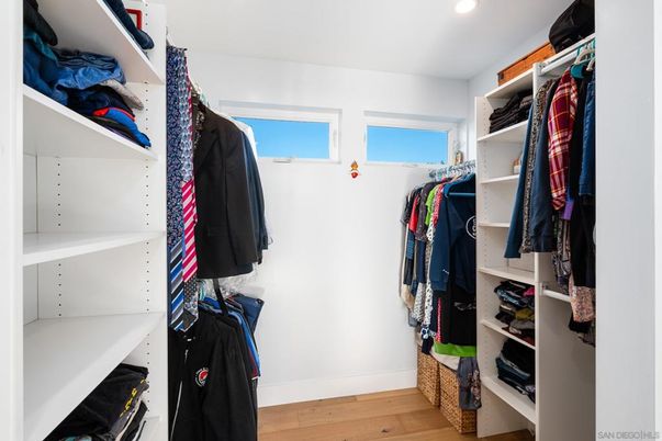 Interior, Recessed Lighting, Walk-in Closets, Wood Texture Flooring
