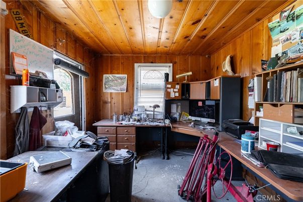 Home Office, Interior, Wooden Ceilings, Wooden Walls