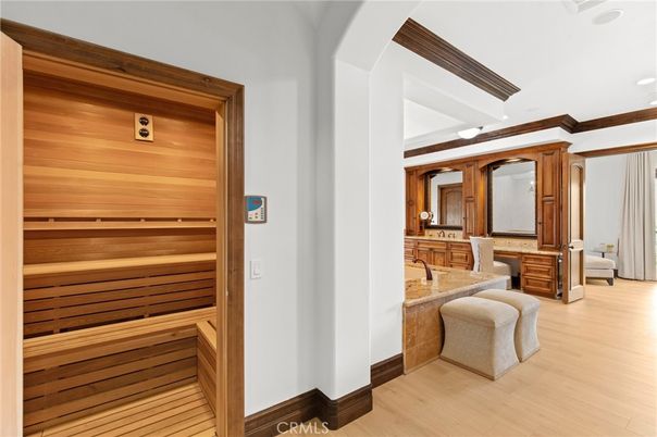 Interior, Recessed Lighting, Sauna Room