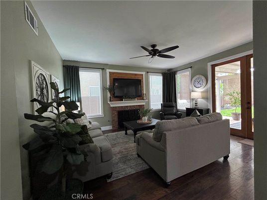 Fireplace, Interior, Living room, Wood Texture Flooring