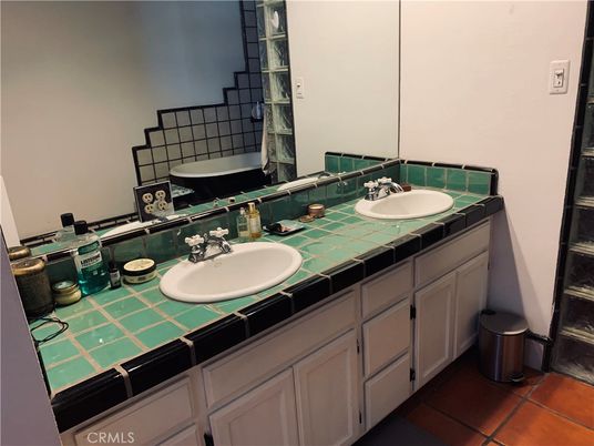 Bathroom, Dual Sink Vanities, Interior, Tile Countertops