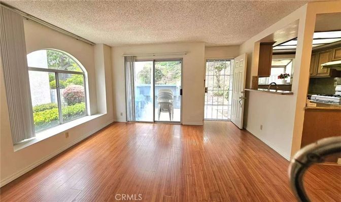 Empty room, Interior, Kitchen, Wood Texture Flooring