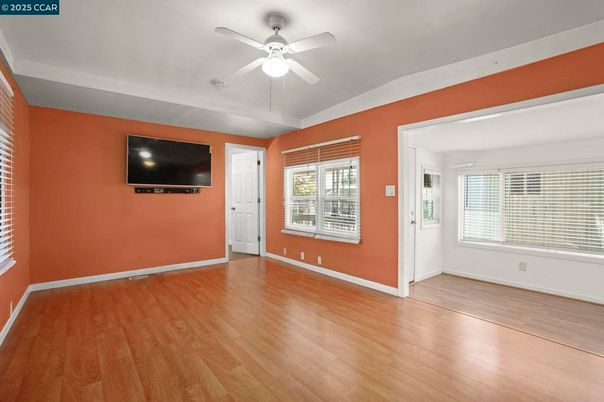 Empty room, Interior, Wood Texture Flooring