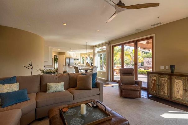 Dining room, Interior, Kitchen, Living room, Pendant Lights, Recessed Lighting, Stainless Steel Appliances, Wood Texture Flooring