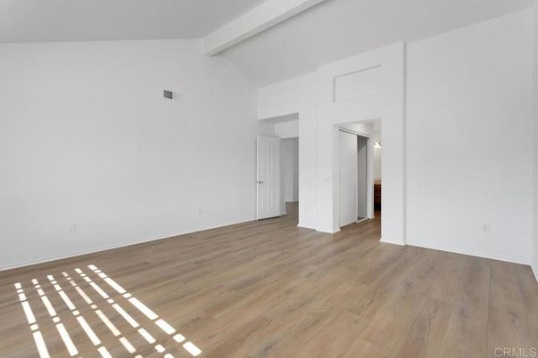 Empty room, Interior, Wood Texture Flooring
