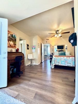 Bedroom, Home Office, Interior, Wood Texture Flooring