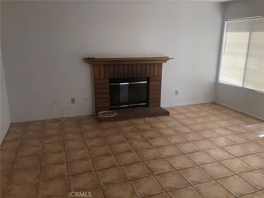 Empty room, Fireplace, Interior