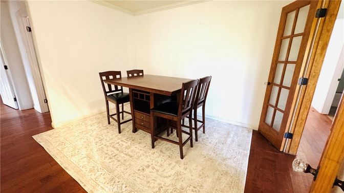 Dining room, Interior, Wood Texture Flooring