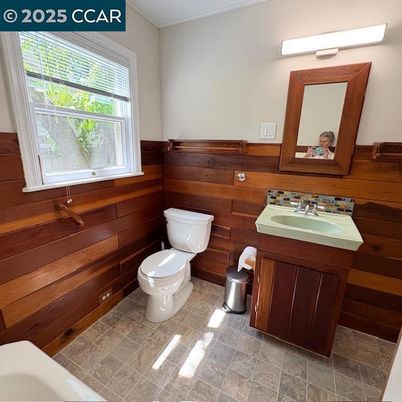 Bathroom, Dual Sink Vanities, Interior, Wooden Walls