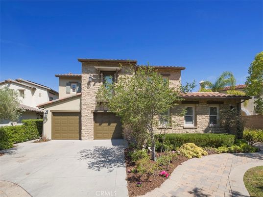 Attached, Exterior, Facade, Brick Facade, Mediterranean