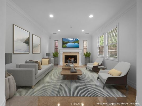 Fireplace, Interior, Living room, Recessed Lighting