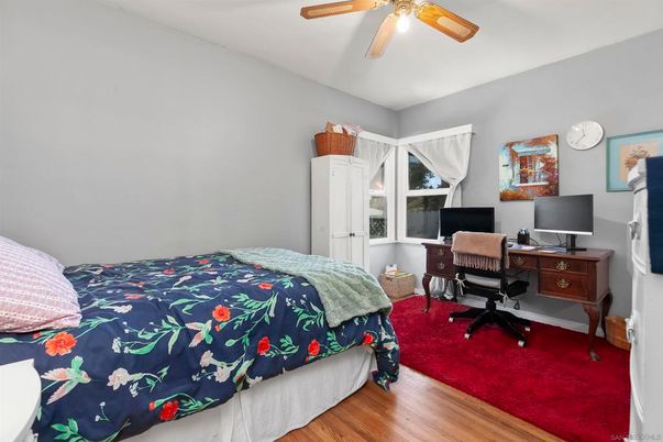Bedroom, Home Office, Interior, Wood Texture Flooring