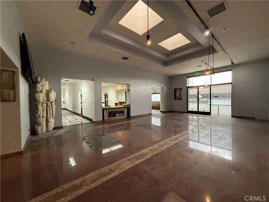 Empty room, Interior, Pendant Lights, Recessed Lighting
