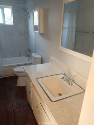 Bathroom, Interior, Marble Walls, Wood Texture Flooring
