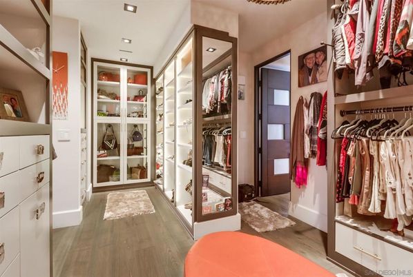 Interior, Recessed Lighting, Walk-in Closets, Wood Texture Flooring