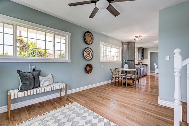 Dining room, Interior, Wood Texture Flooring