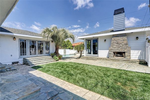 Backyard, Exterior, Fireplace