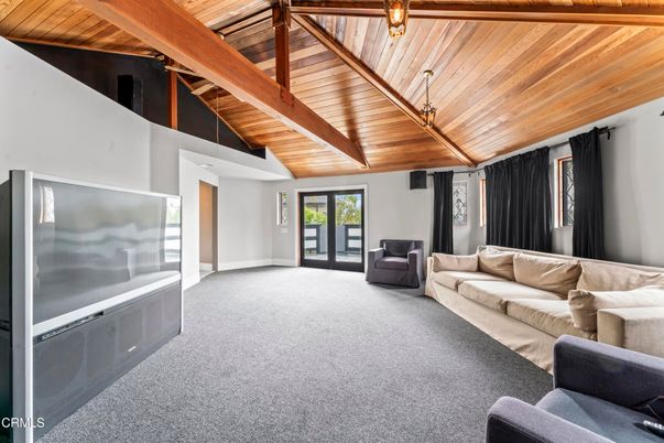 Interior, Living room, Wooden Beams, Wooden Ceilings