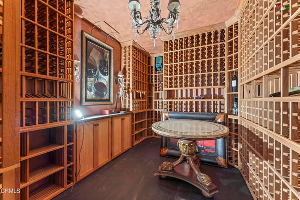 Chandelier, Interior, Wine Storage, Wood Texture Flooring