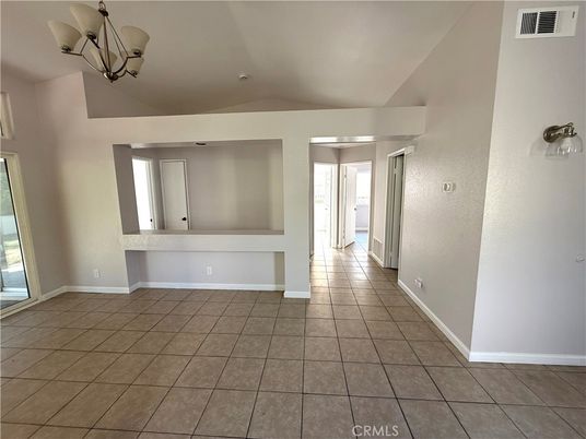 Chandelier, Empty room, Interior