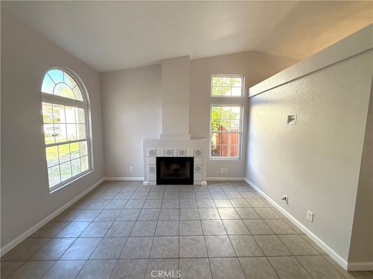 Empty room, Fireplace, Interior
