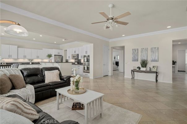 Interior, Kitchen, Living room, Recessed Lighting, Stainless Steel Appliances