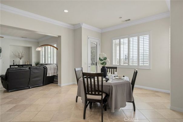 Dining room, Interior, Living room, Pendant Lights, Recessed Lighting
