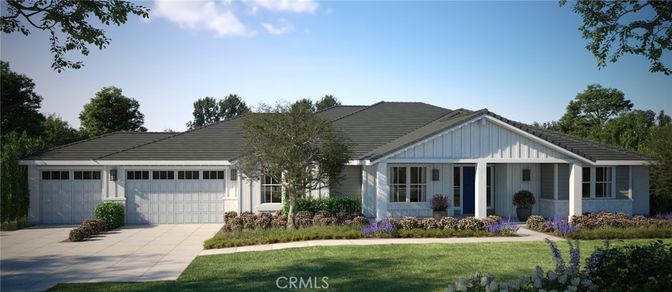 Attached, Exterior, Facade, Ranch