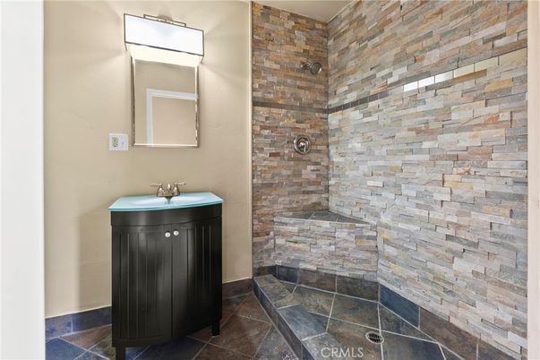 Bathroom, Interior, Stone Walls