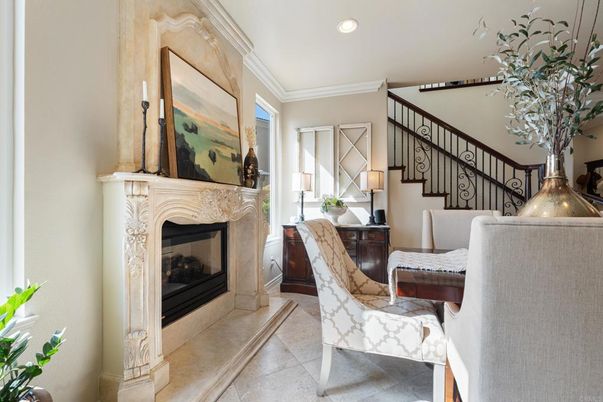 Fireplace, Interior, Recessed Lighting