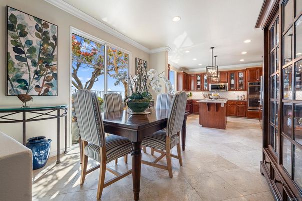Dining room, Interior, Kitchen, Pendant Lights, Recessed Lighting