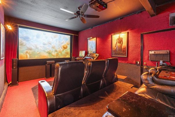 Home Theatre Room, Interior, Projection Screen, Theatre Room