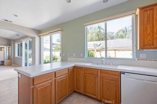Interior, Kitchen, Recessed Lighting, Tile Countertops