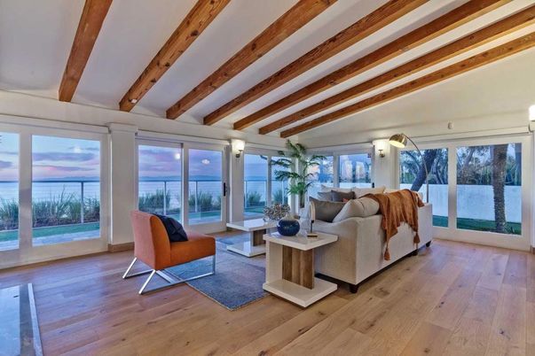Interior, Living room, Wooden Beams, Wood Texture Flooring