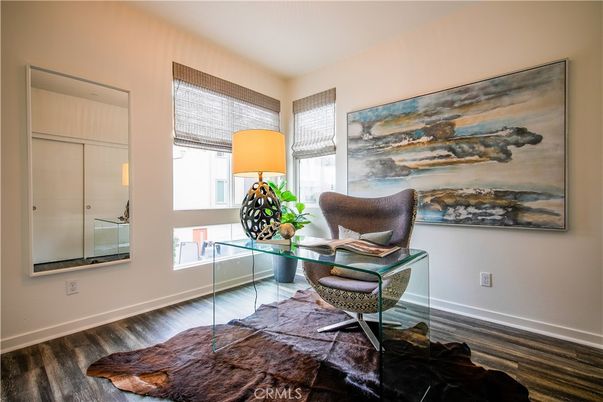 Home Office, Interior, Wood Texture Flooring
