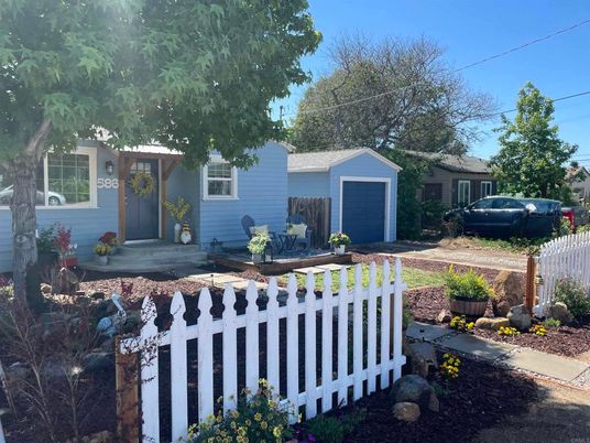 Backyard, Detached Garage, Exterior