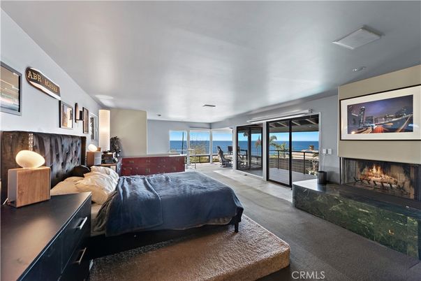 Bedroom, Fireplace, Interior, Water